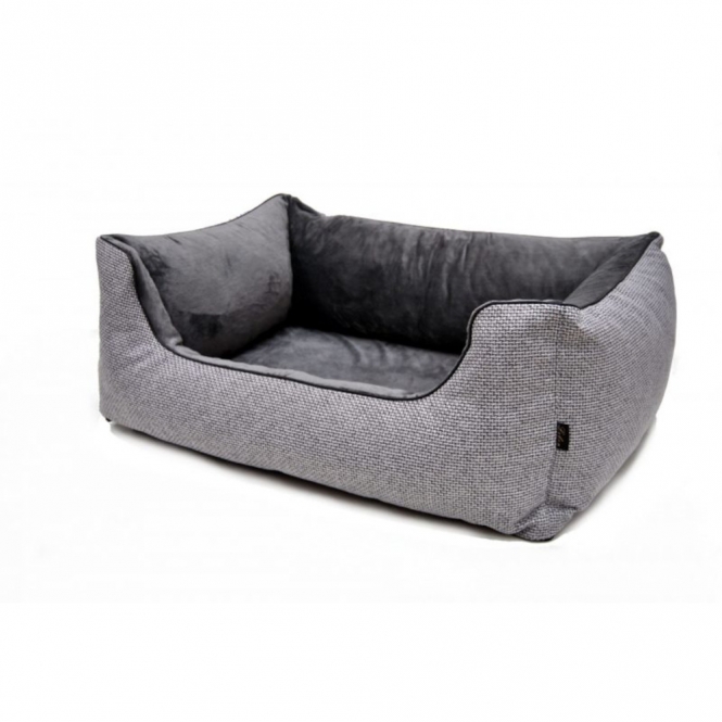 Lebon Hundebett Louis PLUS - Silver - 100 cm x 75 cm