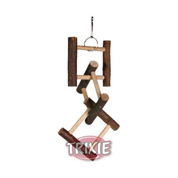 Trixie Hängeleiter aus Naturholz - 58 cm Trixie Hängeleiter aus Naturholz - 58 cm