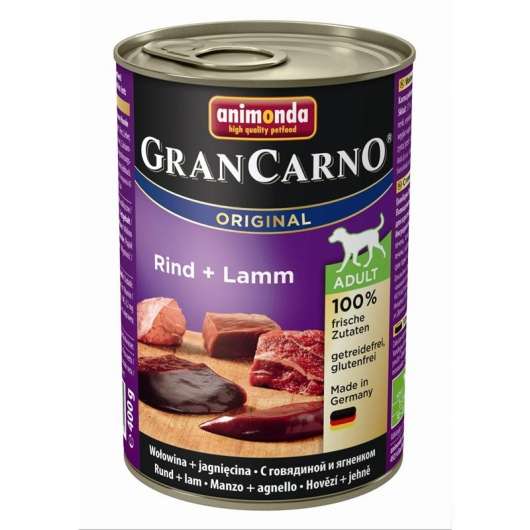 Animonda Dog Dose GranCarno Adult Rind & Lamm 400g Animonda Dog Dose GranCarno Adult Rind & Lamm 400g
