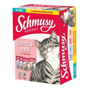 Schmusy Ragout in Sauce Vorteilspack 12x100g Schmusy Ragout in Sauce Vorteilspack 12x100g