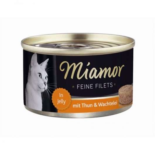 Miamor Feine Filets 100g - Thunfisch & Wachtelei Miamor Feine Filets 100g - Thunfisch & Wachtelei
