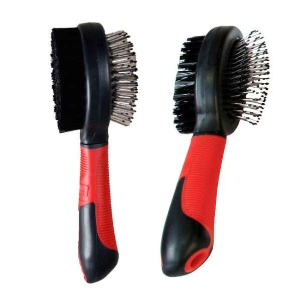 Karlie Flamingo Professional 2 in 1-Bürste - Groß Karlie Flamingo Professional 2 in 1-Bürste - Groß