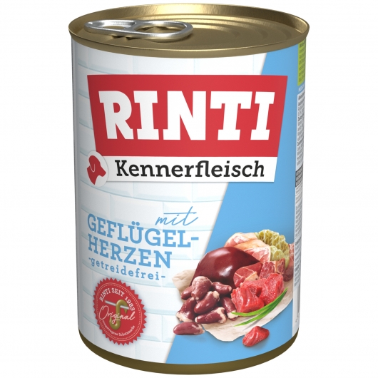 Rinti Kennerfleisch Geflügelherzen 400 g Rinti Kennerfleisch Geflügelherzen 400 g