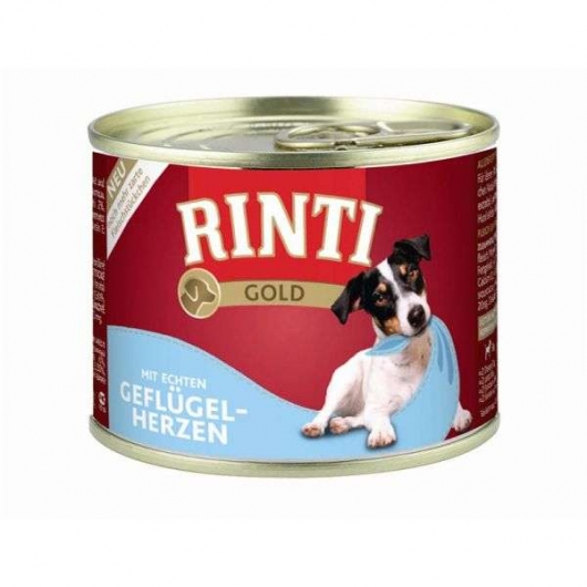 Rinti Gold 185g Geflügelherzen