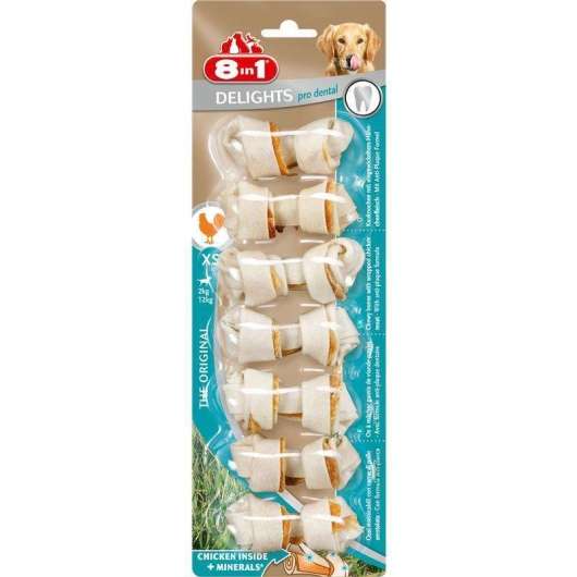 8in1 Dental Delights Kauknochen XS 8in1 Dental Delights Kauknochen XS