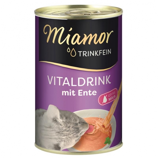 Miamor Trinkfein Vitaldrink mit Ente 135ml Miamor Trinkfein Vitaldrink mit Ente 135ml