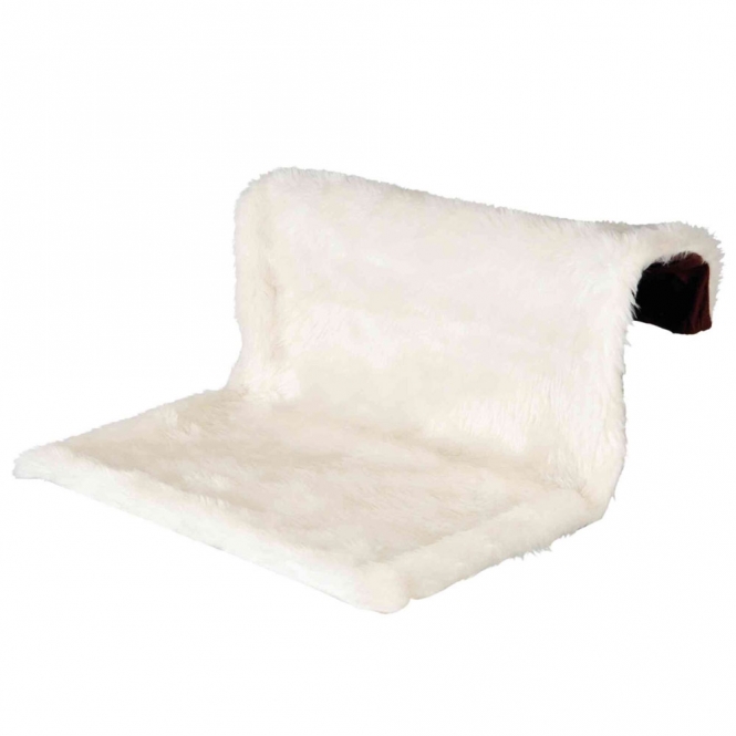 Trixie Liegemulde für Heizkörper - Langhaarplüsch creme/braun Trixie Liegemulde für Heizkörper - Langhaarplüsch creme/braun