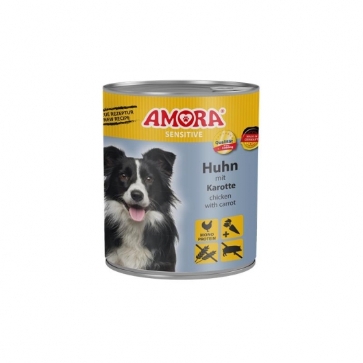 AMORA Dog Sensitive Huhn & Karotte - 800 g AMORA Dog Sensitive Huhn & Karotte - 800 g