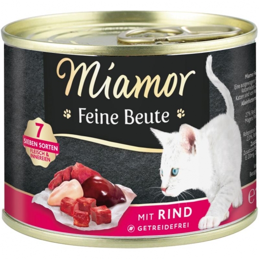 Miamor Dose Feine Beute Rind - 185g Miamor Dose Feine Beute Rind - 185g