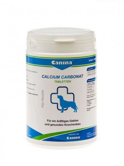 Canina Pharma Calcium Carbonat Tabletten - 1000 g Canina Pharma Calcium Carbonat Tabletten - 1000 g