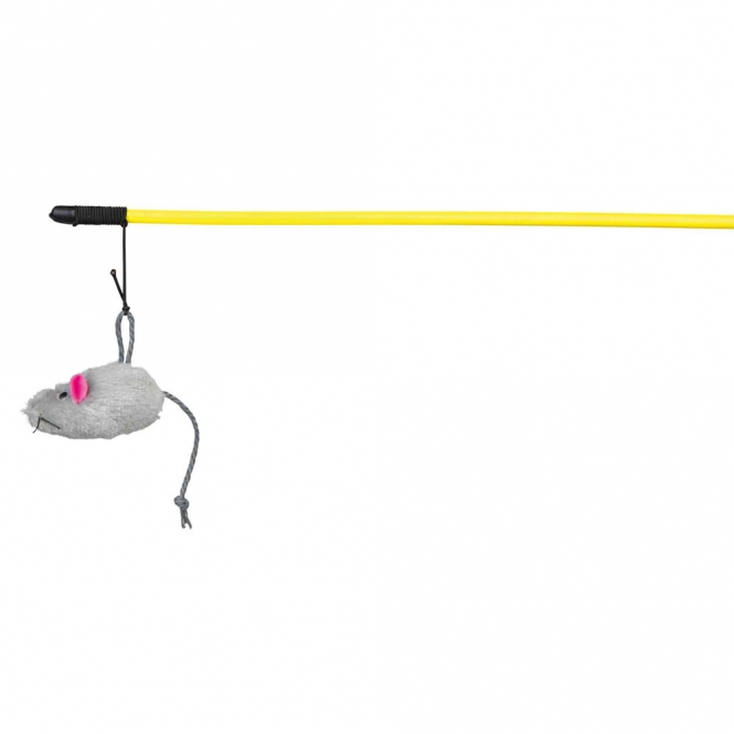 Trixie Kitty-Dangler Spielangel mit Maus - 100 cm