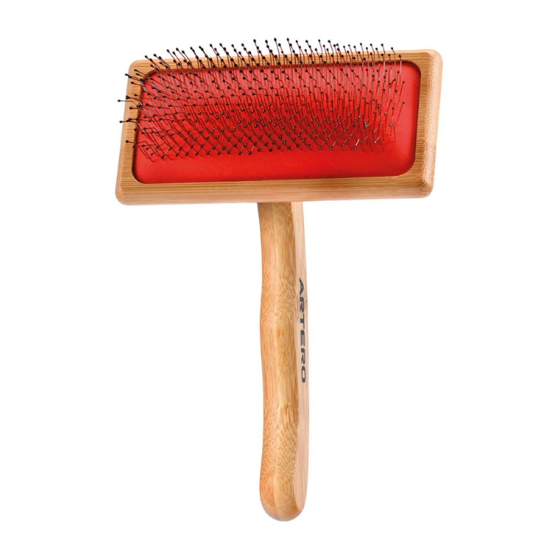 ARTERO® Zupfbürste "Juliet" mittel mit langen Sicherheitszinken und Bambusgriff ARTERO® Zupfbürste "Juliet" mittel mit langen Sicherheitszinken und Bambusgriff