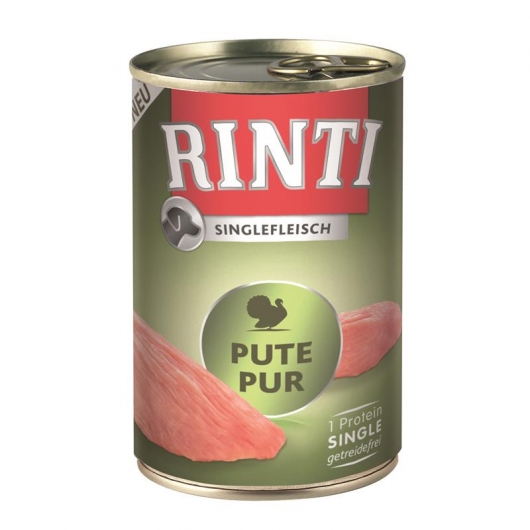 Rinti Singlefleisch Exclusive Pute Pur 400g Rinti Singlefleisch Exclusive Pute Pur 400g