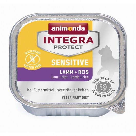 Animonda Cat Schale Integra Protect Sensitiv mit Lamm & Reis 100g Animonda Cat Schale Integra Protect Sensitiv mit Lamm & Reis 100g