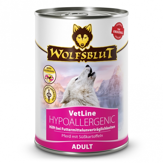 Wolfsblut Dose VetLine Hypoallergenic 395g Wolfsblut Dose VetLine Hypoallergenic 395g