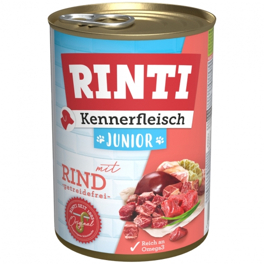 Rinti Kennerfleisch Junior Rind 400g Rinti Kennerfleisch Junior Rind 400g