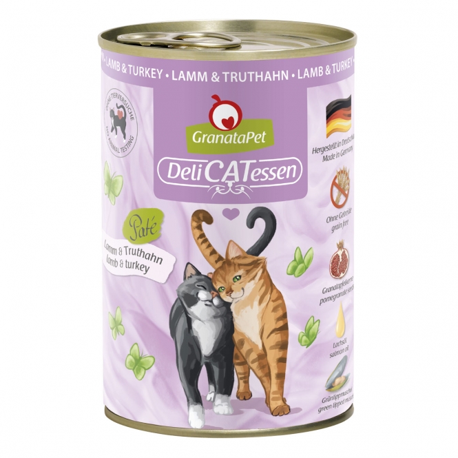 GranataPet Delicatessen Dose Lamm & Truthahn - 400 g GranataPet Delicatessen Dose Lamm & Truthahn - 400 g