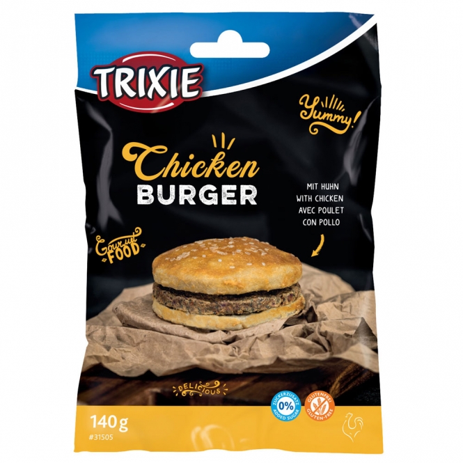Trixie Chicken Burger - 140g Trixie Chicken Burger - 140g