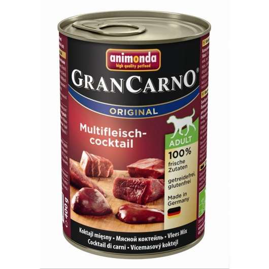 Animonda Dog Dose GranCarno Adult Multi - Fleischcocktail 400g Animonda Dog Dose GranCarno Adult Multi - Fleischcocktail 400g
