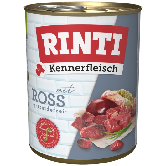 Rinti Kennerfleisch mit Ross 800 g Rinti Kennerfleisch mit Ross 800 g