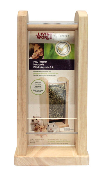 LIVING WORLD Green Heuraufe Mittelgroß 16 x 16 x 32,5 cm