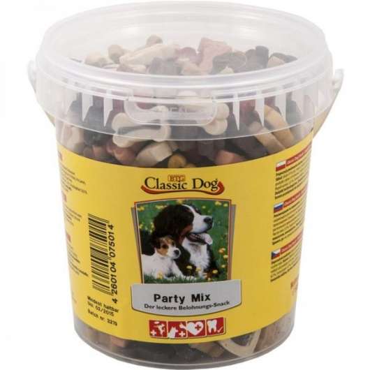 Classic Dog Snack Party Mix Eimer 500g Classic Dog Snack Party Mix Eimer 500g