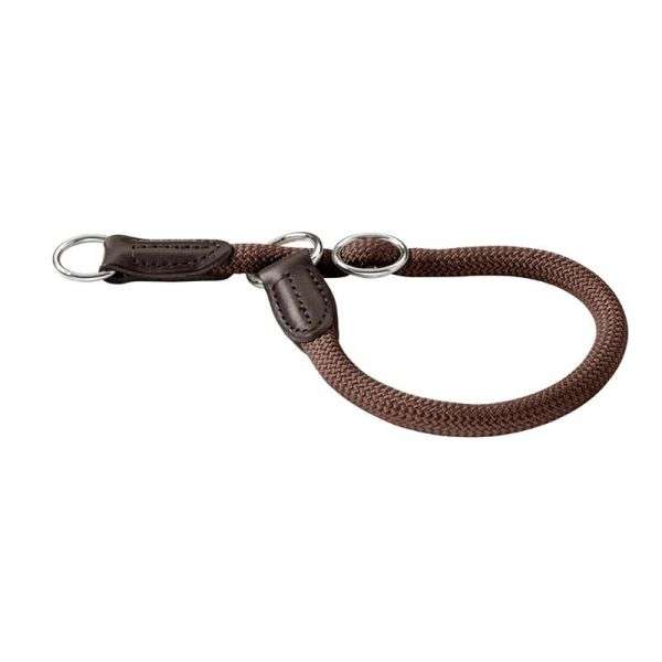 Hunter Dressurhalsung Freestyle - braun - Größe: 45 / 10