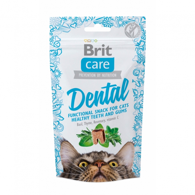 Brit Care Cat Snack Dental 50g Brit Care Cat Snack Dental 50g