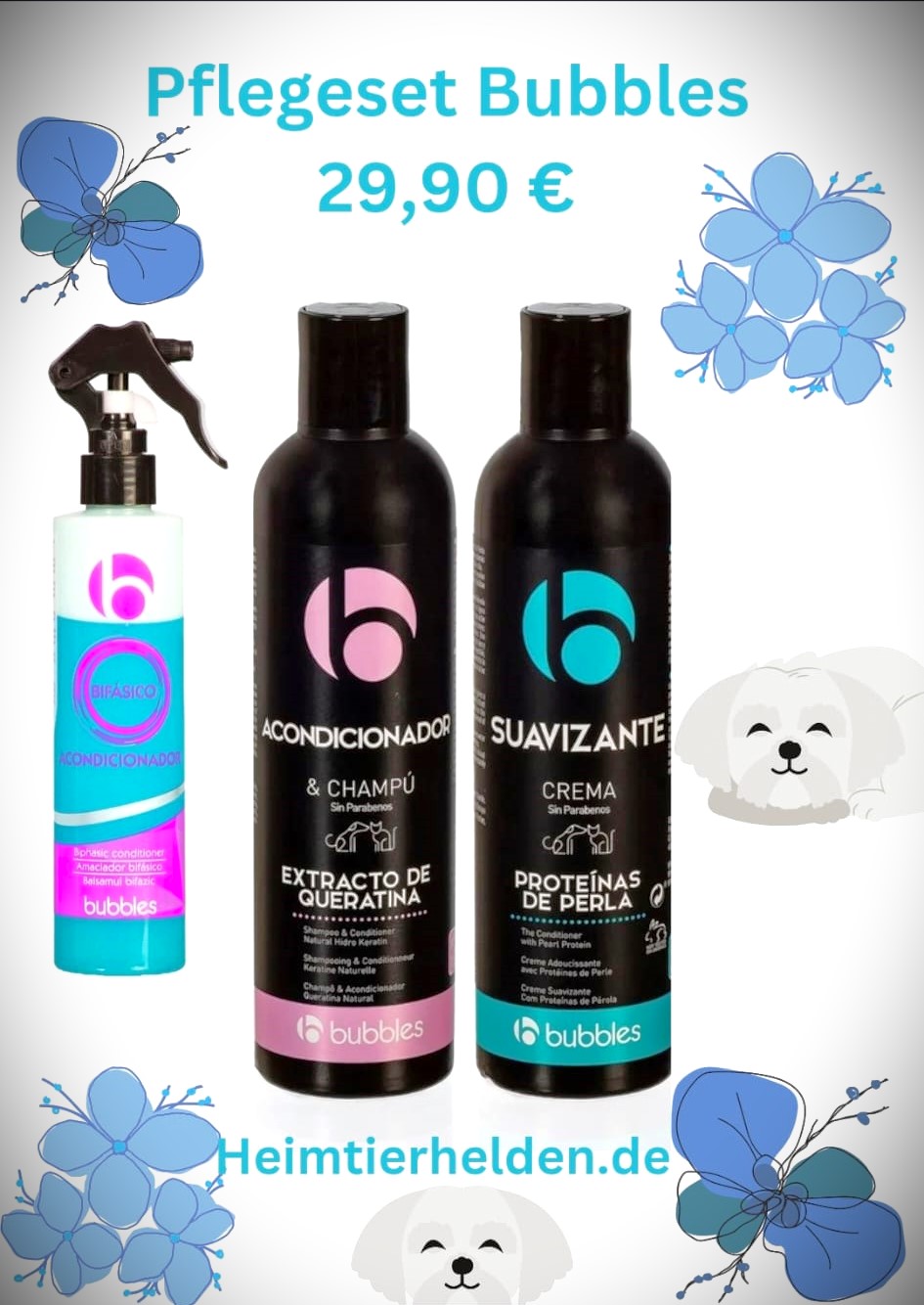 Fellpflege Set Bubbles® 