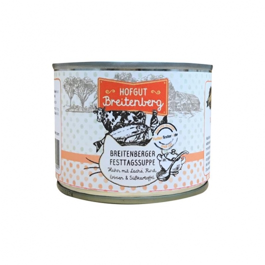 Hofgut Breitenberg Cat Breitenberger Festtagssuppe 180g Hofgut Breitenberg Cat Breitenberger Festtagssuppe 180g