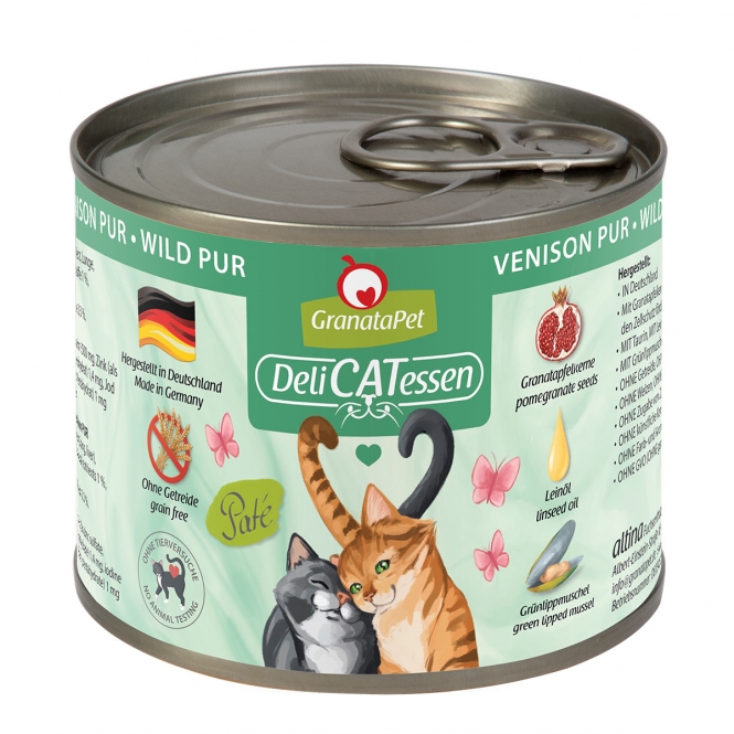 GranataPet Delicatessen Dose Wild PUR - 200 g GranataPet Delicatessen Dose Wild PUR - 200 g