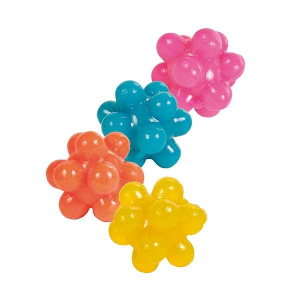 Trixie 4 Noppenbälle aus Gummi - 3 cm Trixie 4 Noppenbälle aus Gummi - 3 cm