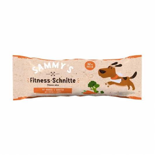 Bosch Sammys Fitness-Schnitte mit Brokkoli & Karotten 25g Bosch Sammys Fitness-Schnitte mit Brokkoli & Karotten 25g
