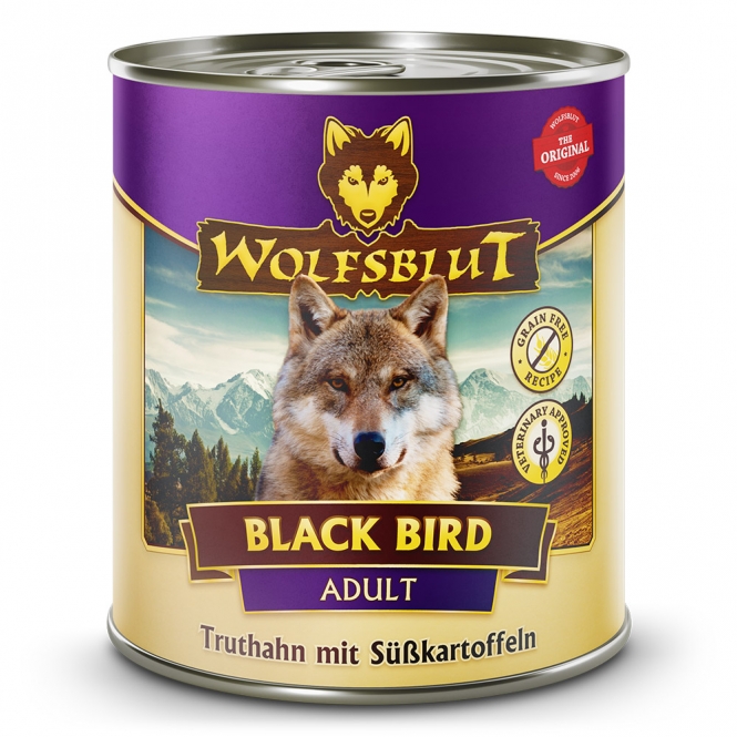 Wolfsblut Dose Black Bird 800g Wolfsblut Dose Black Bird 800g