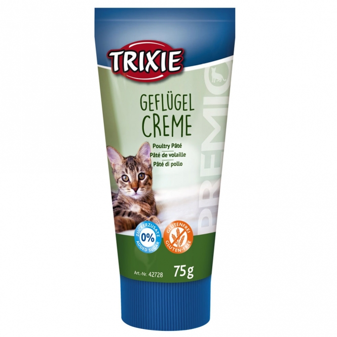 Trixie PREMIO Katze Geflügelcreme - 75 g Trixie PREMIO Katze Geflügelcreme - 75 g