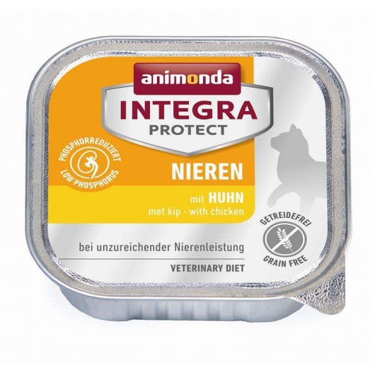 Animonda Cat Schale Integra Protect Niere mit Huhn 100g Animonda Cat Schale Integra Protect Niere mit Huhn 100g