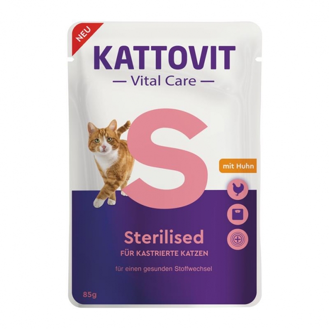 Kattovit PB Vital Care Sterilised 85g Kattovit PB Vital Care Sterilised 85g