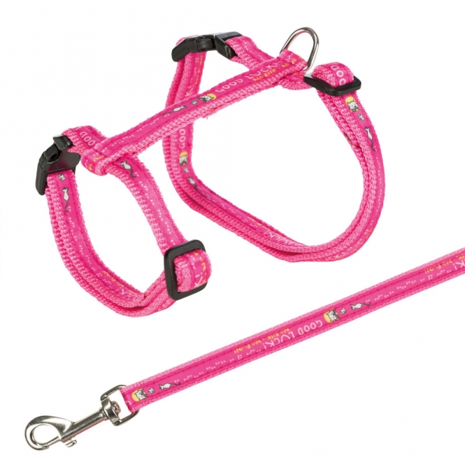 Trixie Katzengeschirr XL mit Leine und Motiv Trixie Katzengeschirr XL mit Leine und Motiv