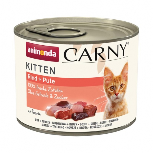 Animonda Carny Kitten Rind & Pute - 200g Animonda Carny Kitten Rind & Pute - 200g