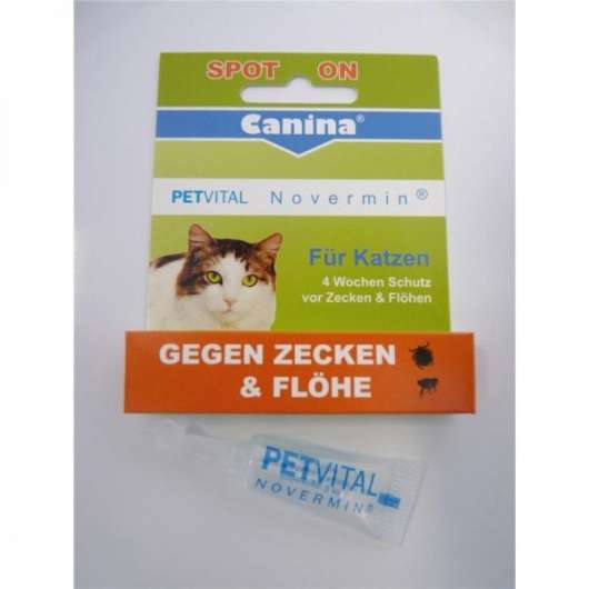 Canina Pharma PETVITAL Novermin für Katzen 2ml Canina Pharma PETVITAL Novermin für Katzen 2ml